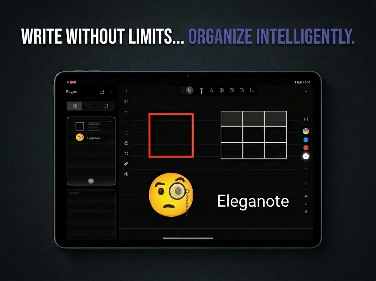 Eleganote app screenshot 1