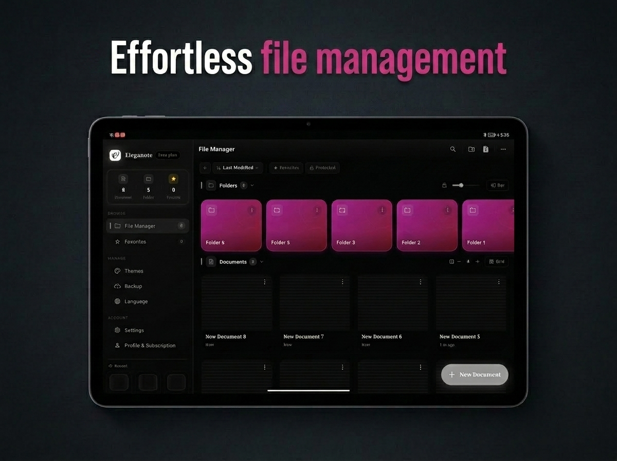 Eleganote app screenshot 4