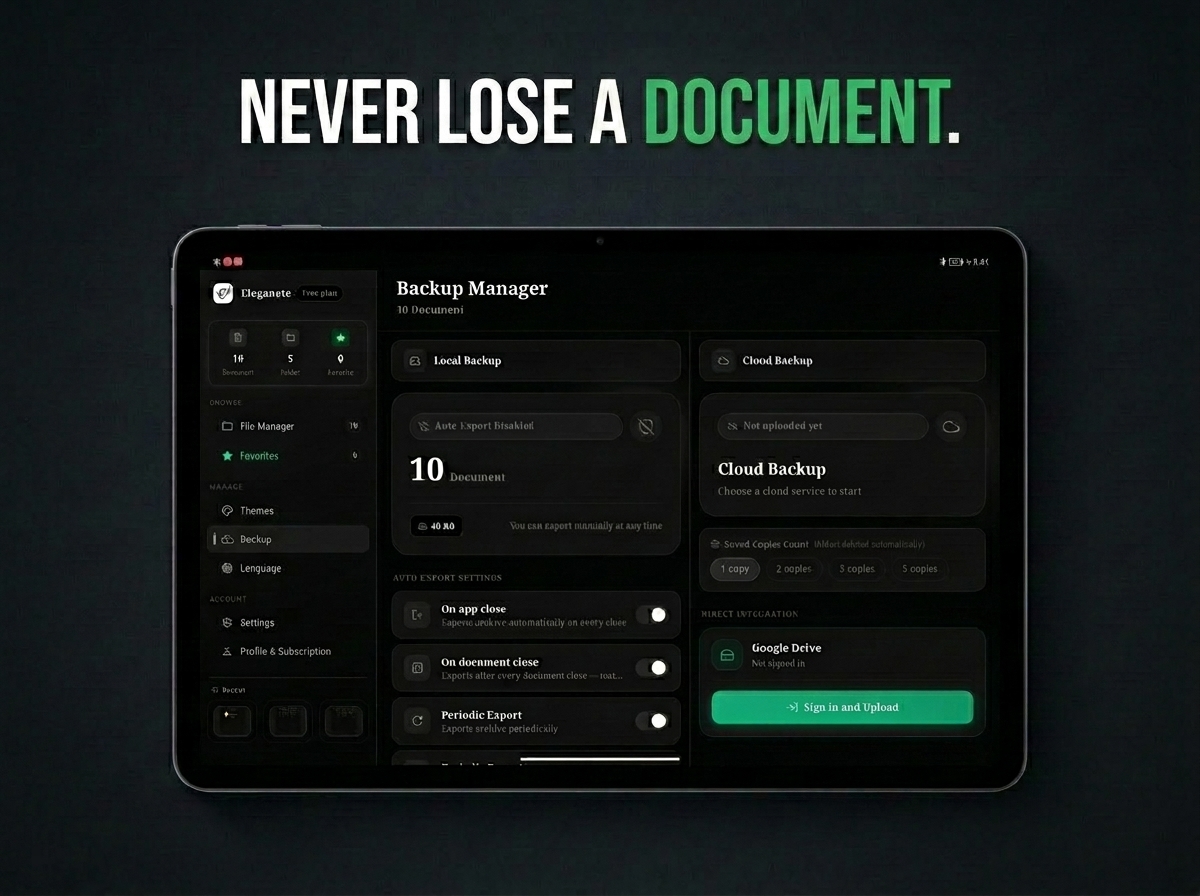 Eleganote app screenshot 6